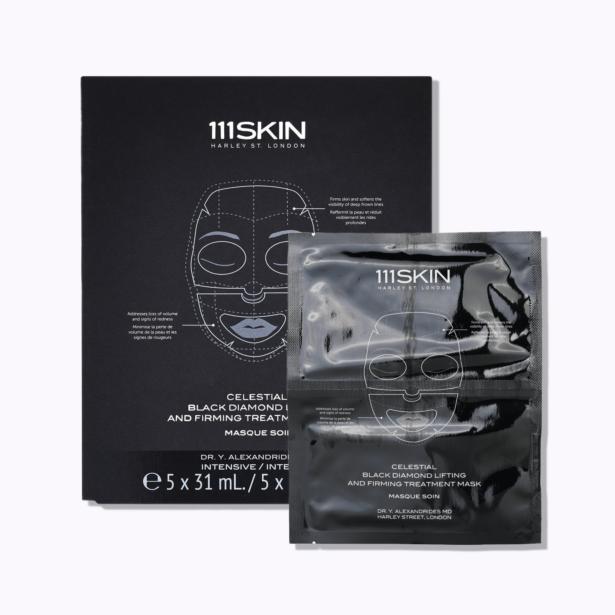 111SKIN Celestial Black Diamond Lifting and Firming Face Mask