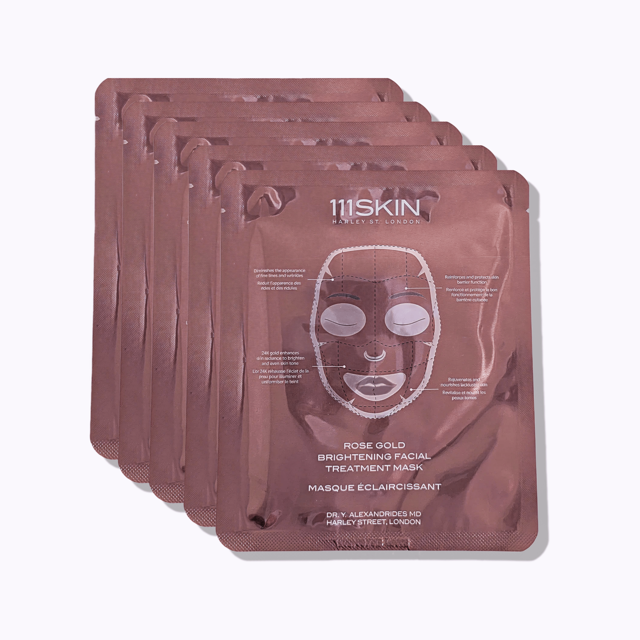 111SKIN Rose Gold Brightening Facial Treatment Mask